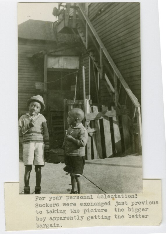Two Neighborhood Boys, circa 1912